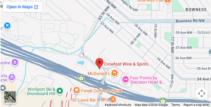 Bowness Liquor Store Map