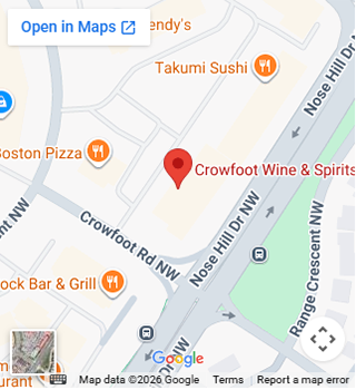 Crowfoot Liquor Store Map